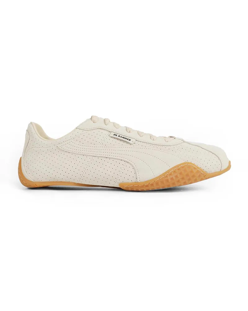Puma X Jil Sander K Street Suede Sneakers Beige