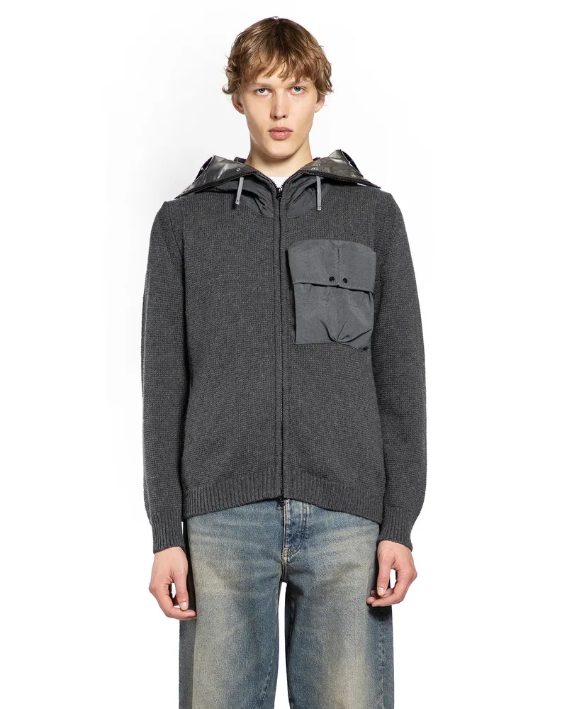 C.P. Company C. P. COMPANY MAN GREY KNITWEAR Grey