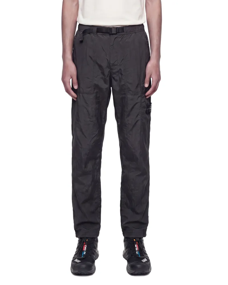 Stone Island 3100040 Dense Nylon-TC Trousers Black
