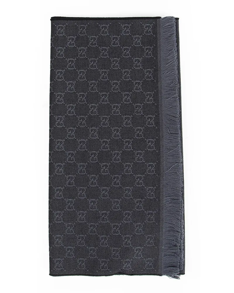 Gucci GG Wool Scarf Black