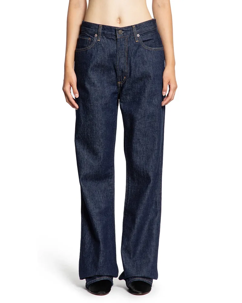 AGOLDE Leena Straight Jeans Blue