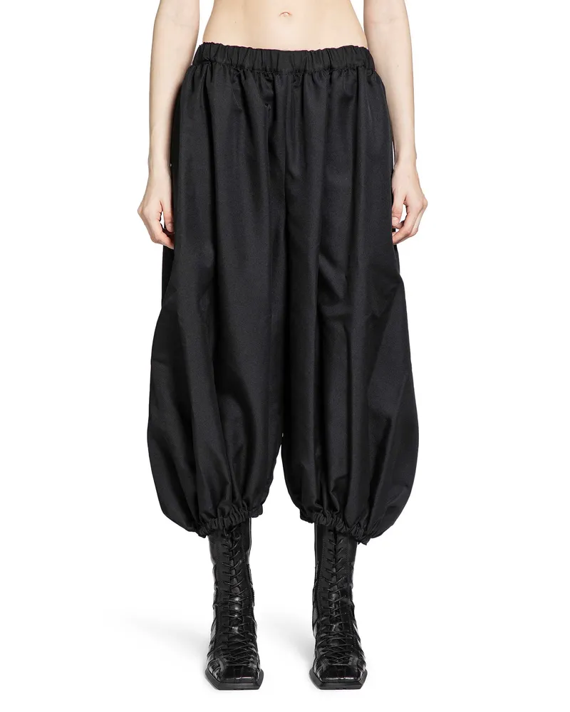 Comme des Garçons Nylon Twill Balloon Pants Black