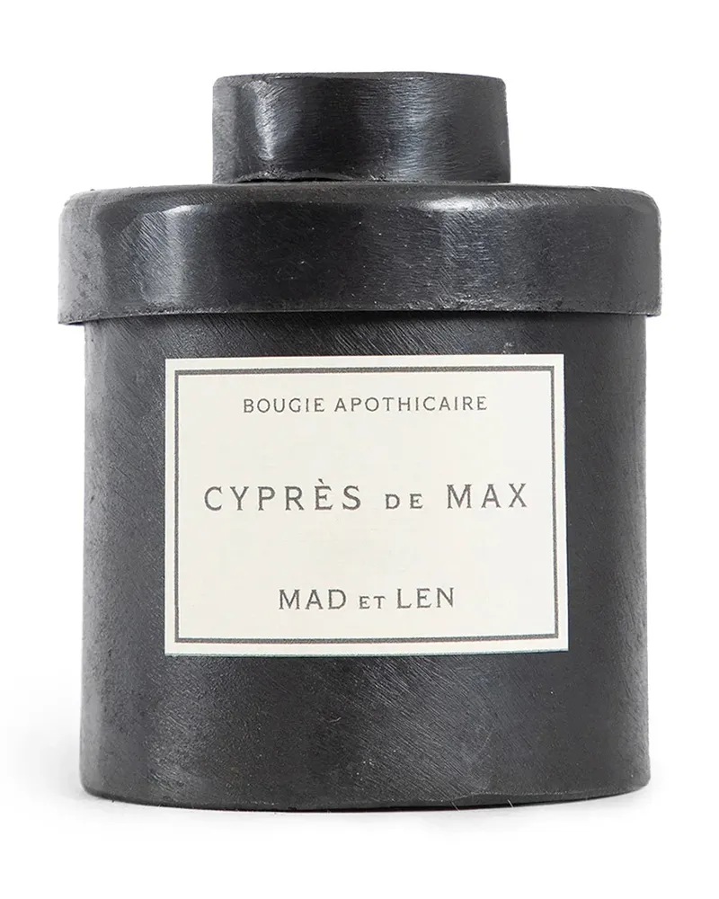 MAD et LEN Bougie D'Apothicaire Cypès de Max Scented Candle 