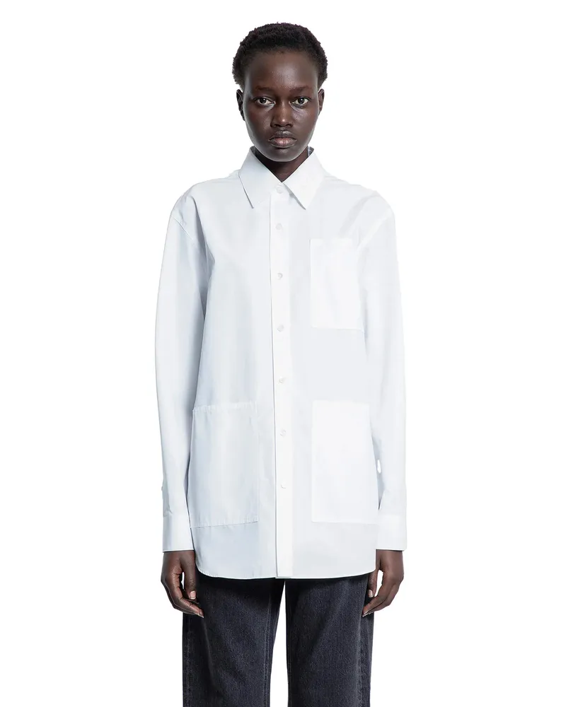 Gucci Heavy Cotton Poplin Shirt White