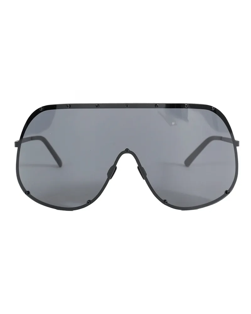 Rick Owens Shield Sunglasses Black