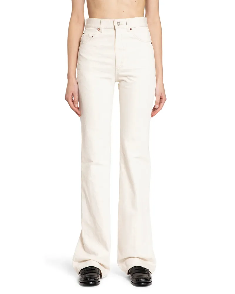 Saint Laurent Jeans degli anni '70 Off-white