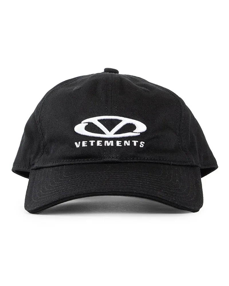 VETEMENTS MAN BLACK HATS Black