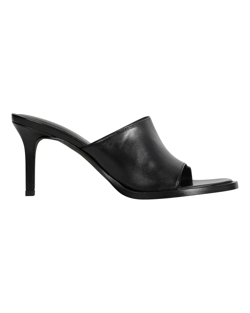 Ann Demeulemeester Ziya Mules in Nappa Plongé Black