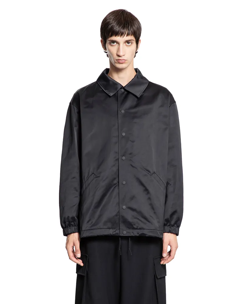 Y-3 Graphic Coach Jacket Black