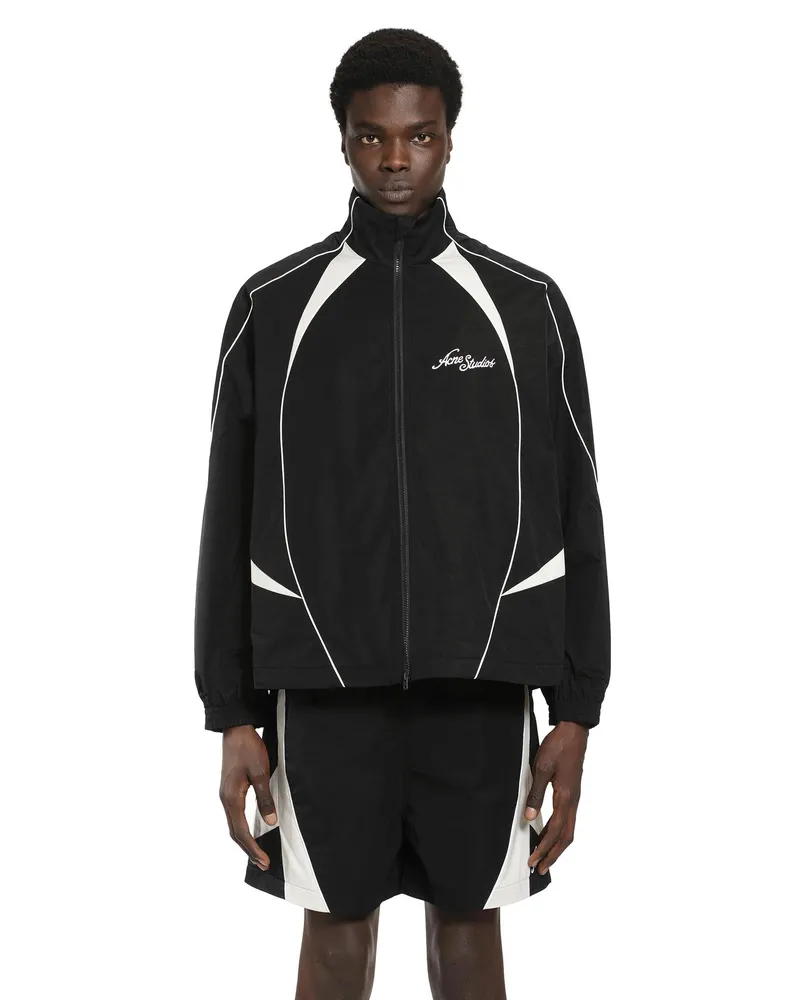 Acne Studios Technical Logo Jacket Black