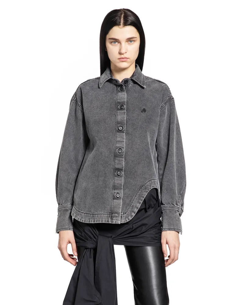 ATTICO Eliza Shirt Black