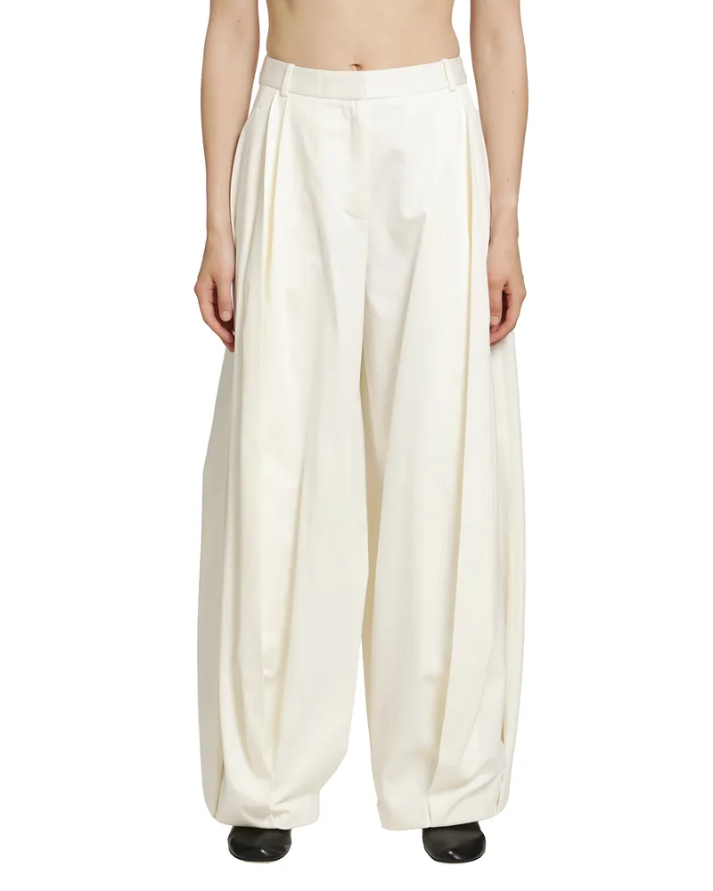 The Row Faustine Pants Off-white