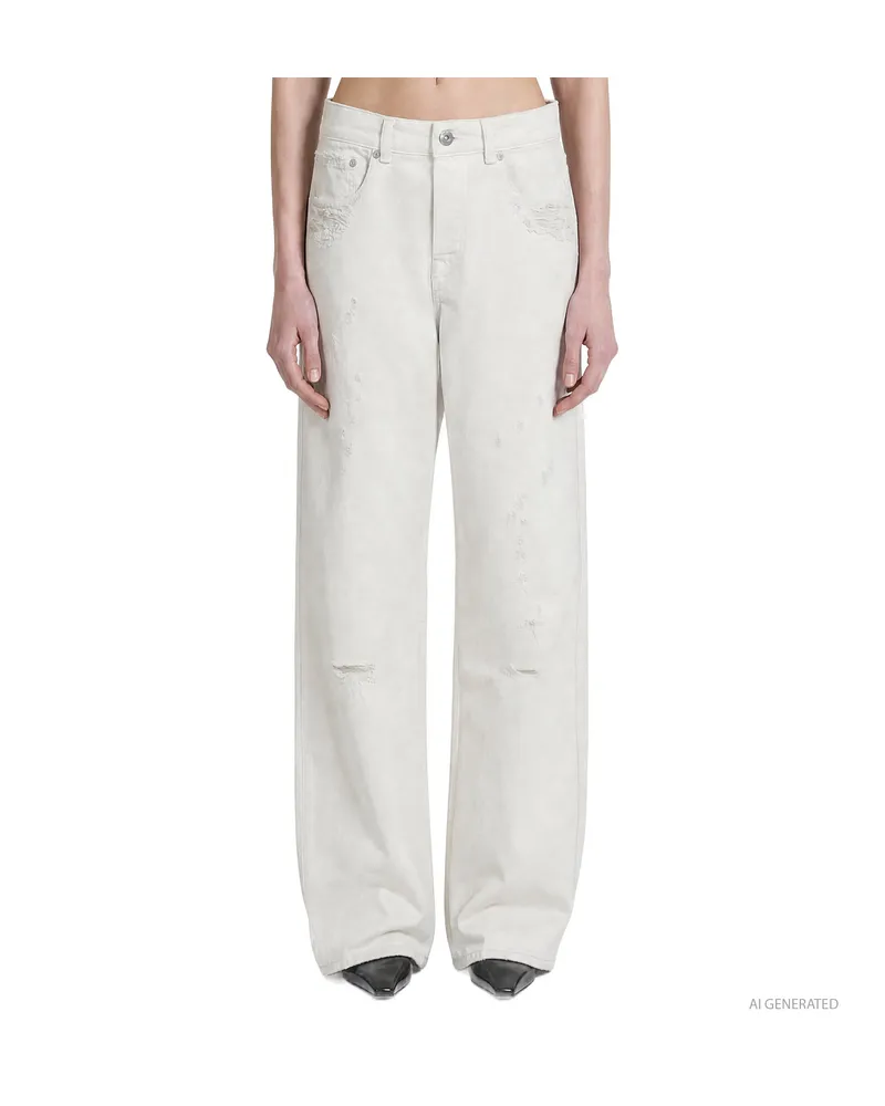 Our Legacy Full Cut Jeans Off-white