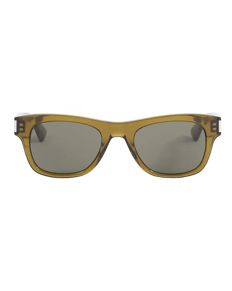 Saint Laurent Square sunglasses Green