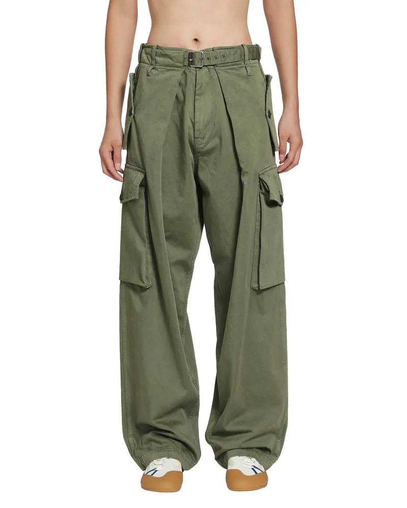 Loewe Cargo Trousers Green