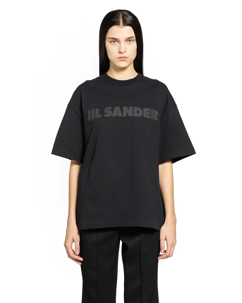 Jil Sander Logo T-Shirt Black
