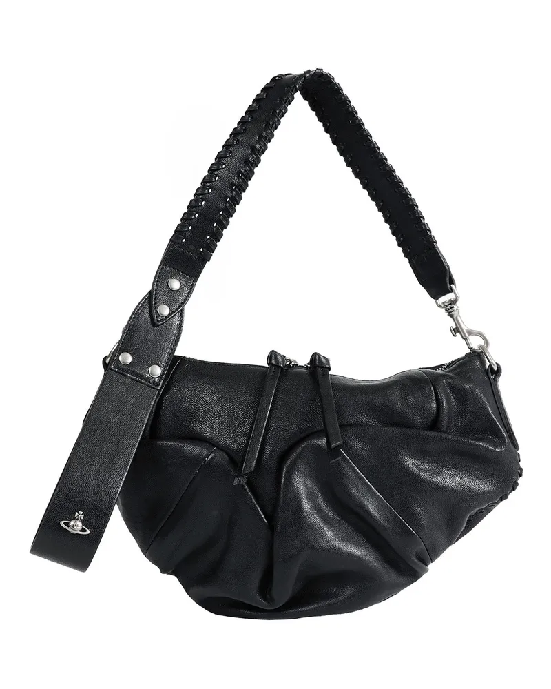Vivienne Westwood Agnes Small Shoulder Bag Black