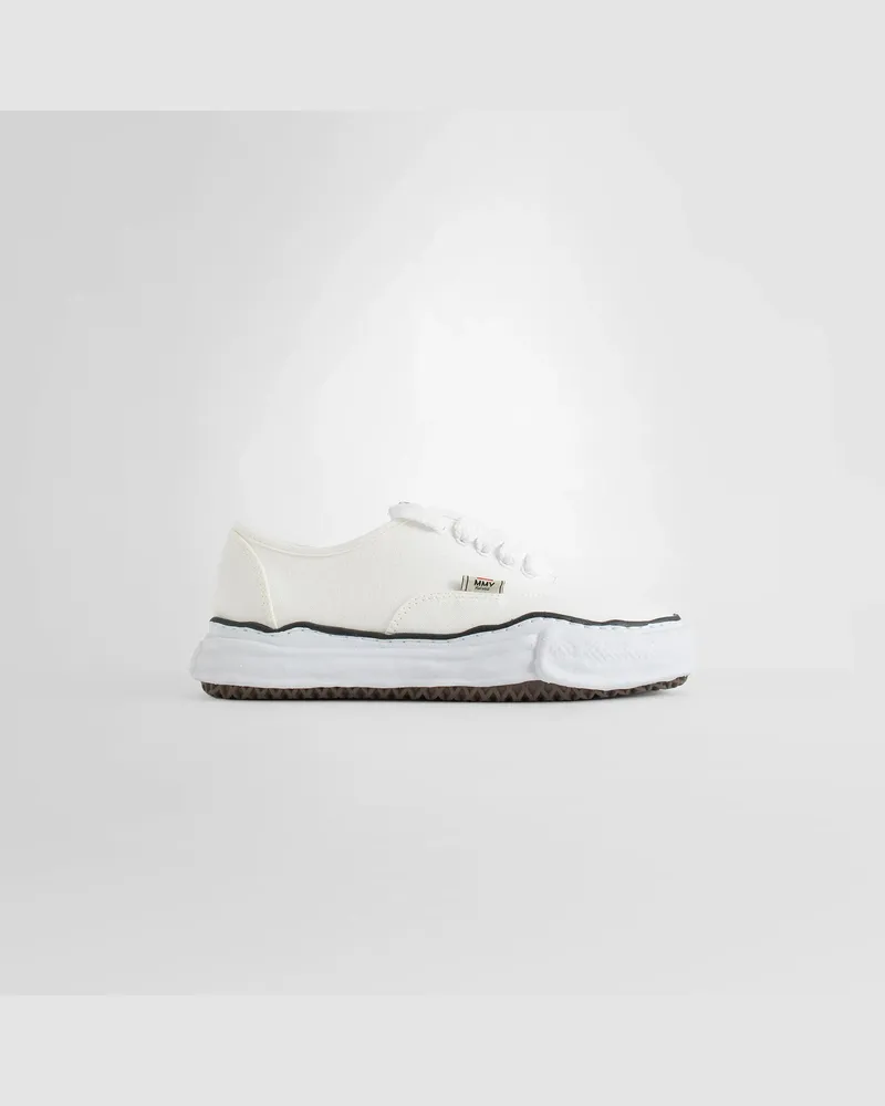 MIHARAYASUHIRO Baker Og Sole Canvas Low-Top Sneakers White