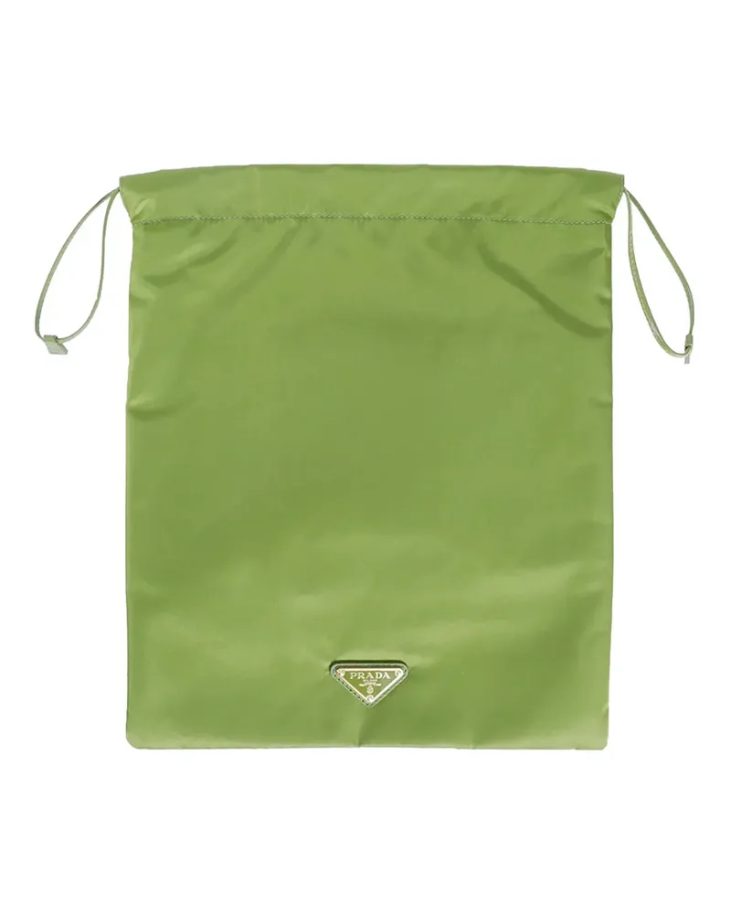 Prada Re-Nylon Travel Pouch Green
