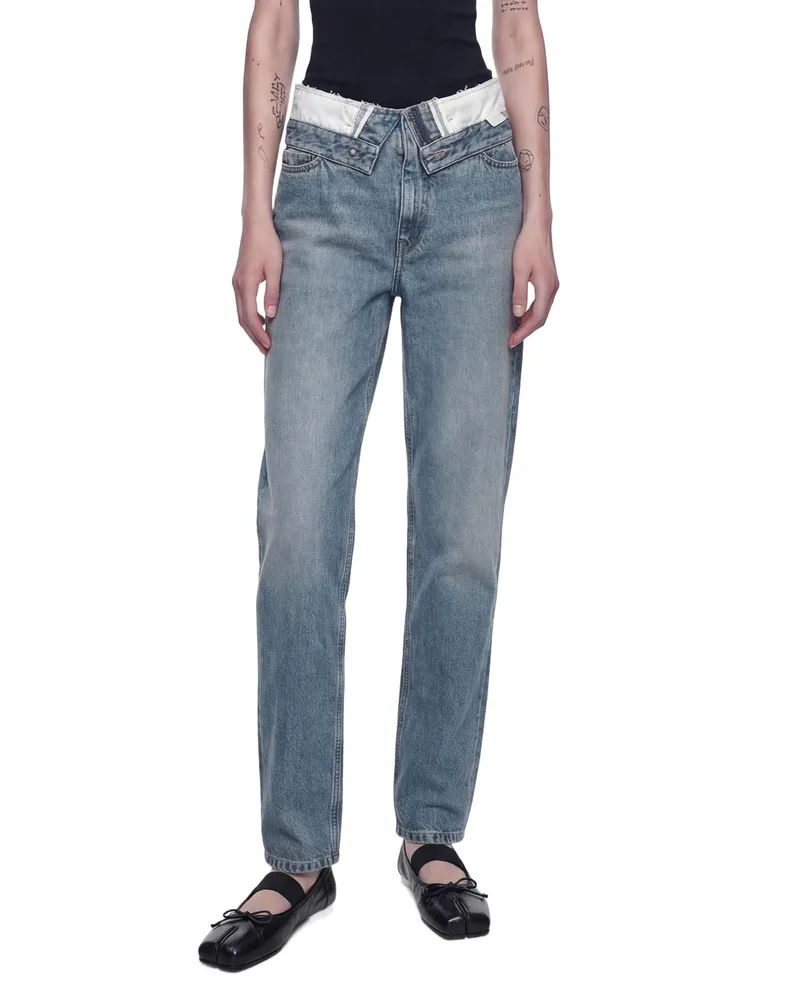 Maison Margiela Straight Leg Jeans Blue