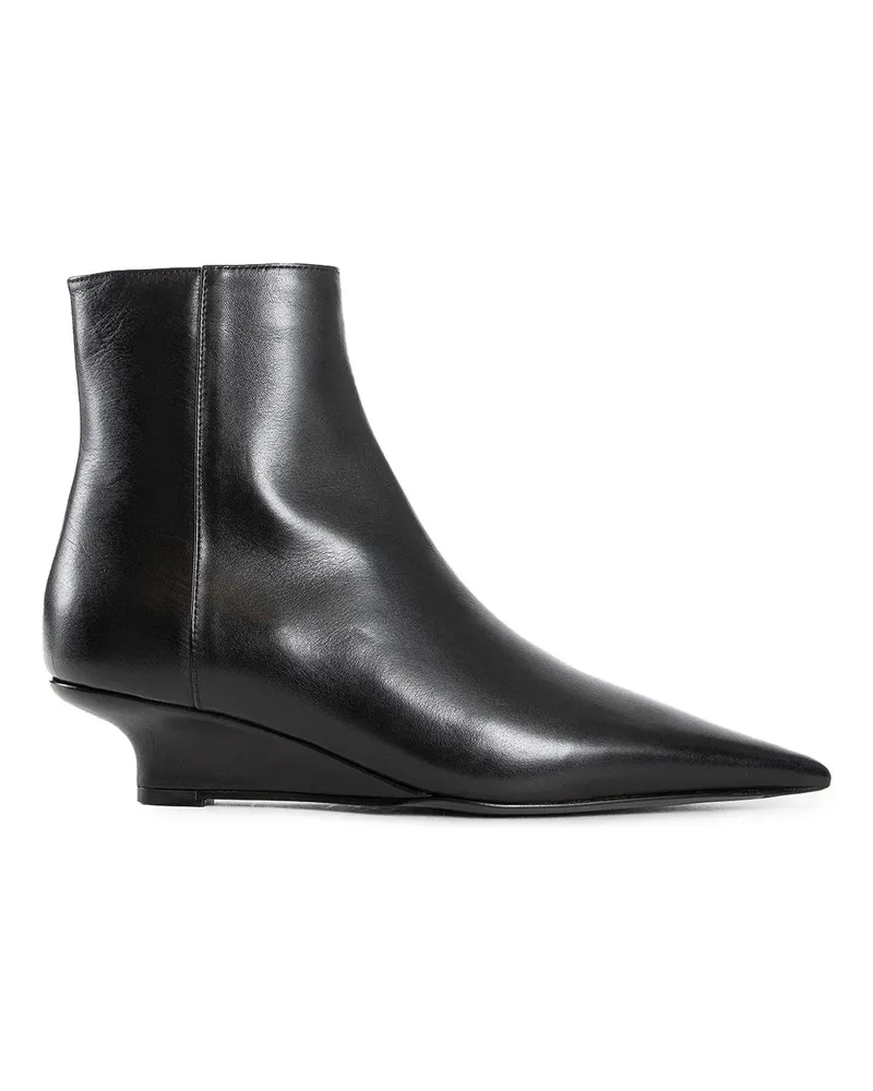 Totême Stivaletti in pelle affilati Black