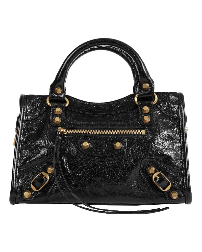 Balenciaga Le city Mini Top Handle Bag Black