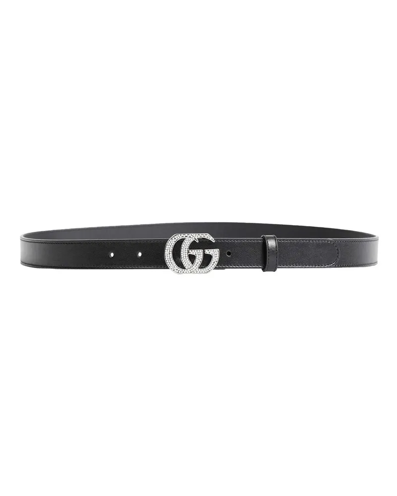 Gucci Belt with Double G Buckle Black