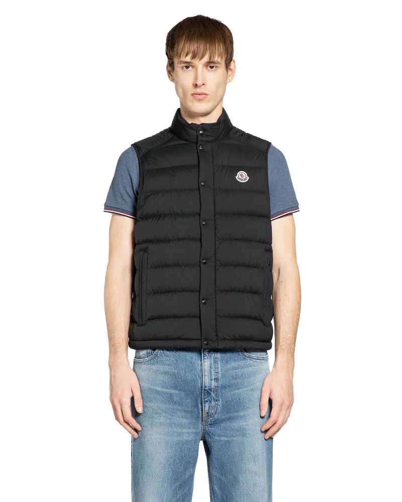Moncler Barthe Down Gilet Black