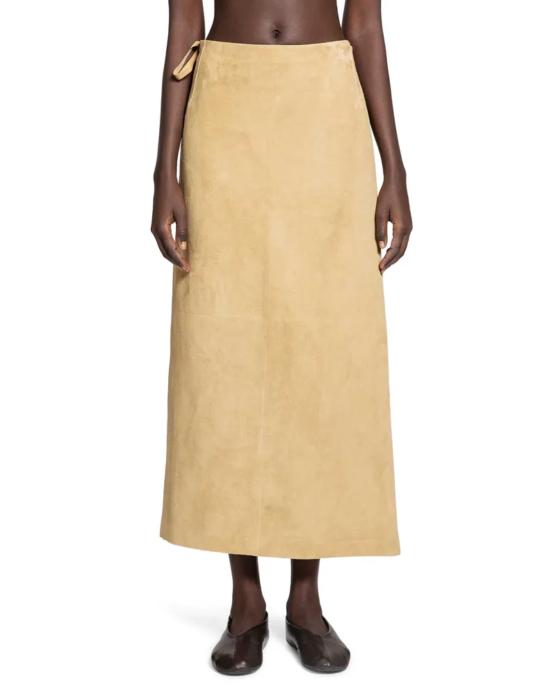 The Row Danas Skirt Beige