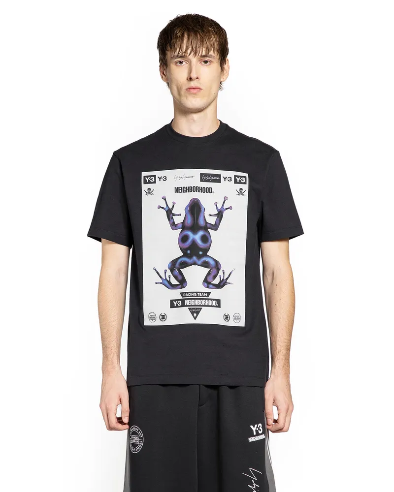 Y-3 NBHD Collaboration Graphic T-Shirt Black