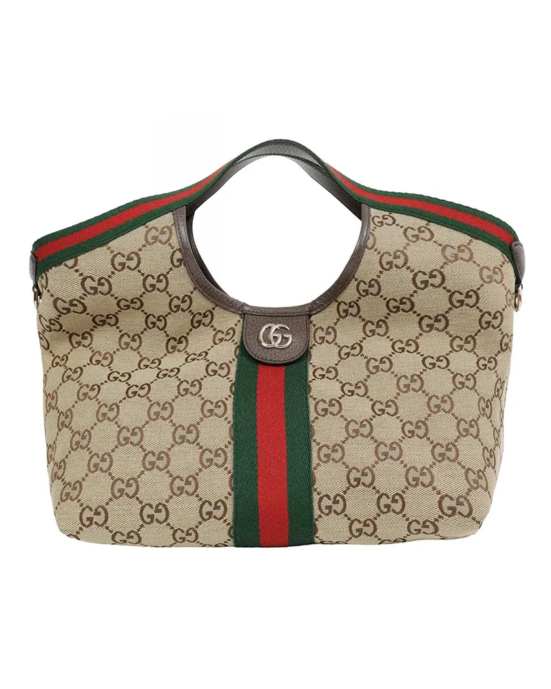 Gucci Giglio Small Tote Bag Beige