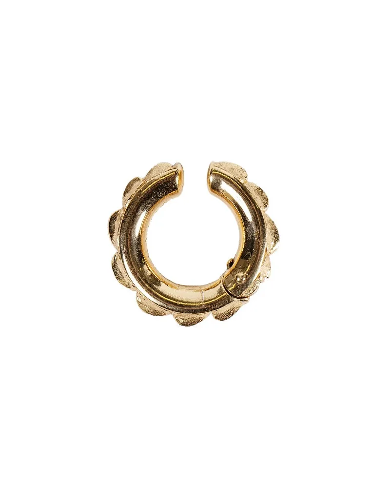 Emanuele Bicocchi Croc Ear Cuff Gold
