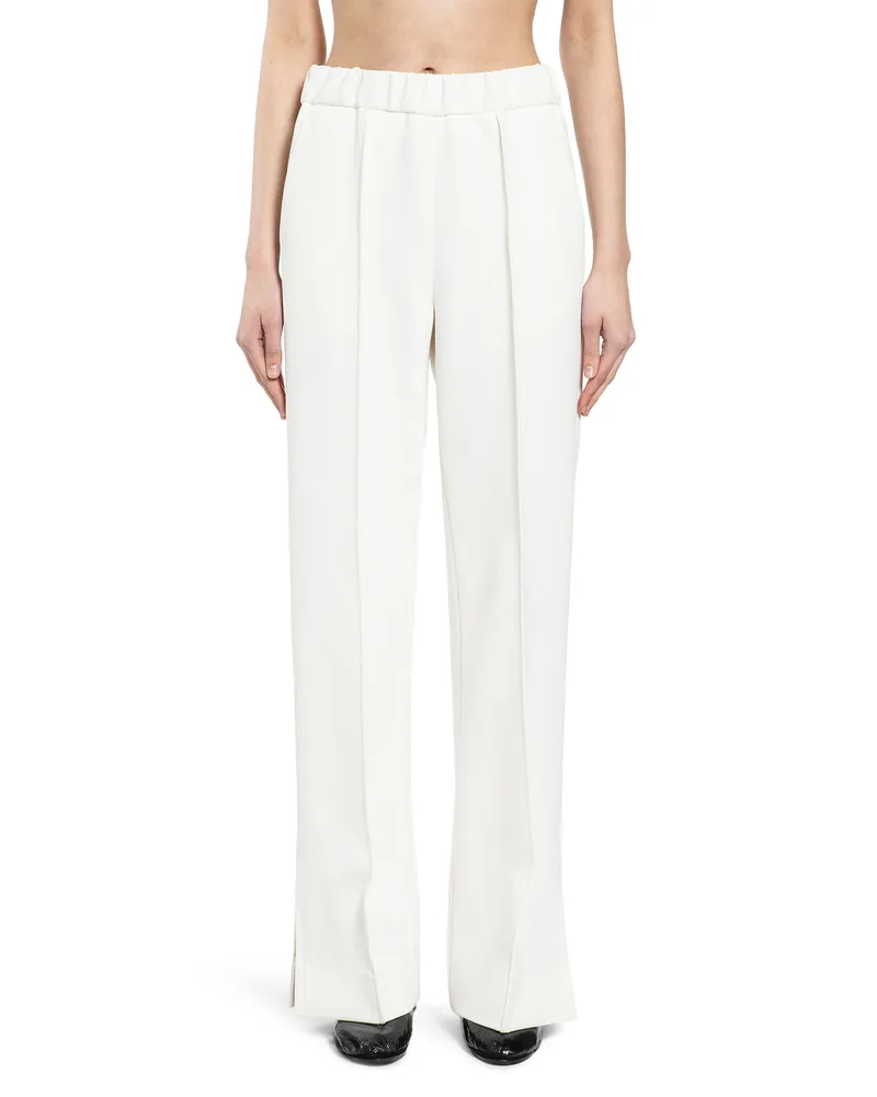 Jil Sander Technical Cotton Trousers Off-white