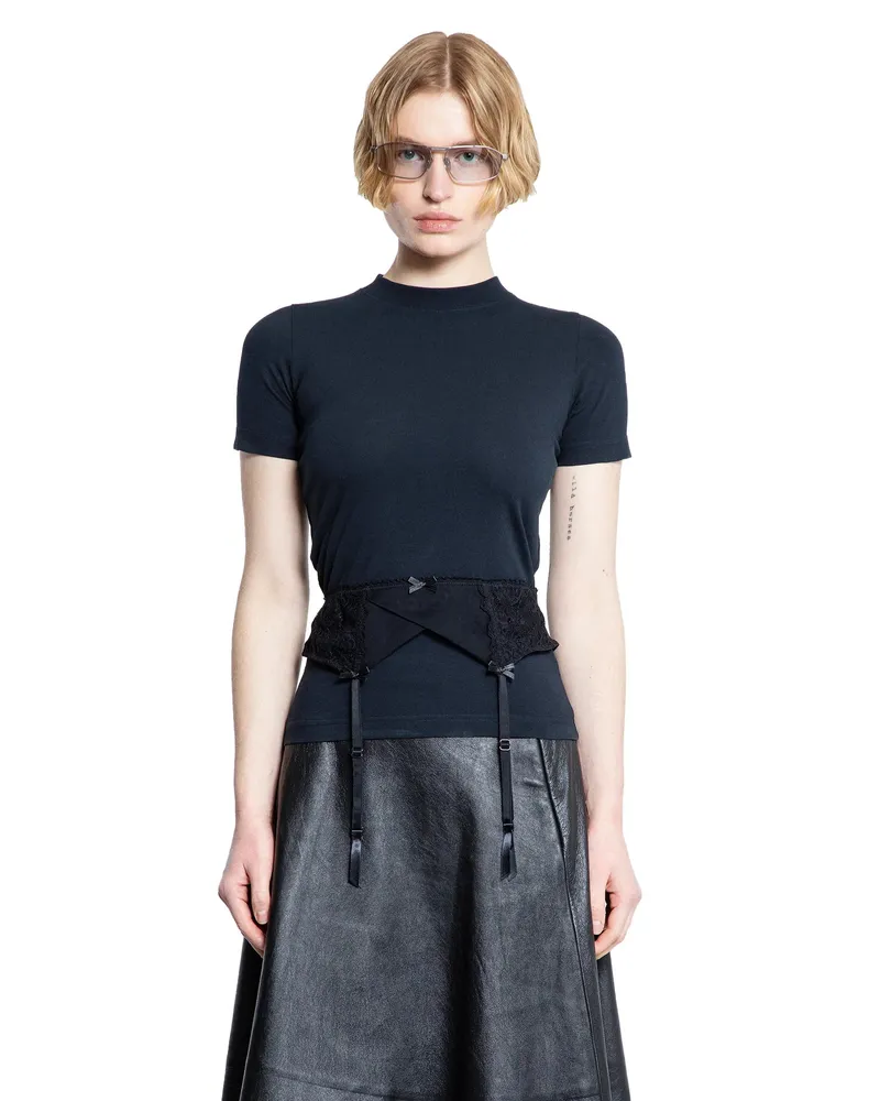Balenciaga Lingerie T-Shirt Black