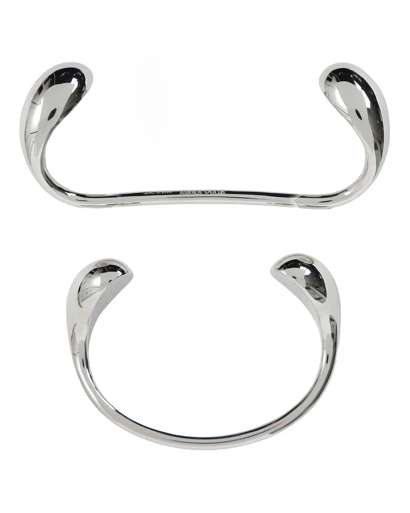 Hugo Kreit Serti Bracelet Set Silver