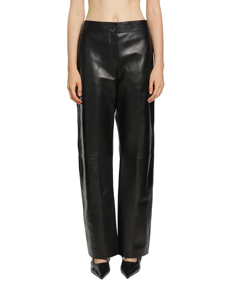 KHAITE Mita Pants Black