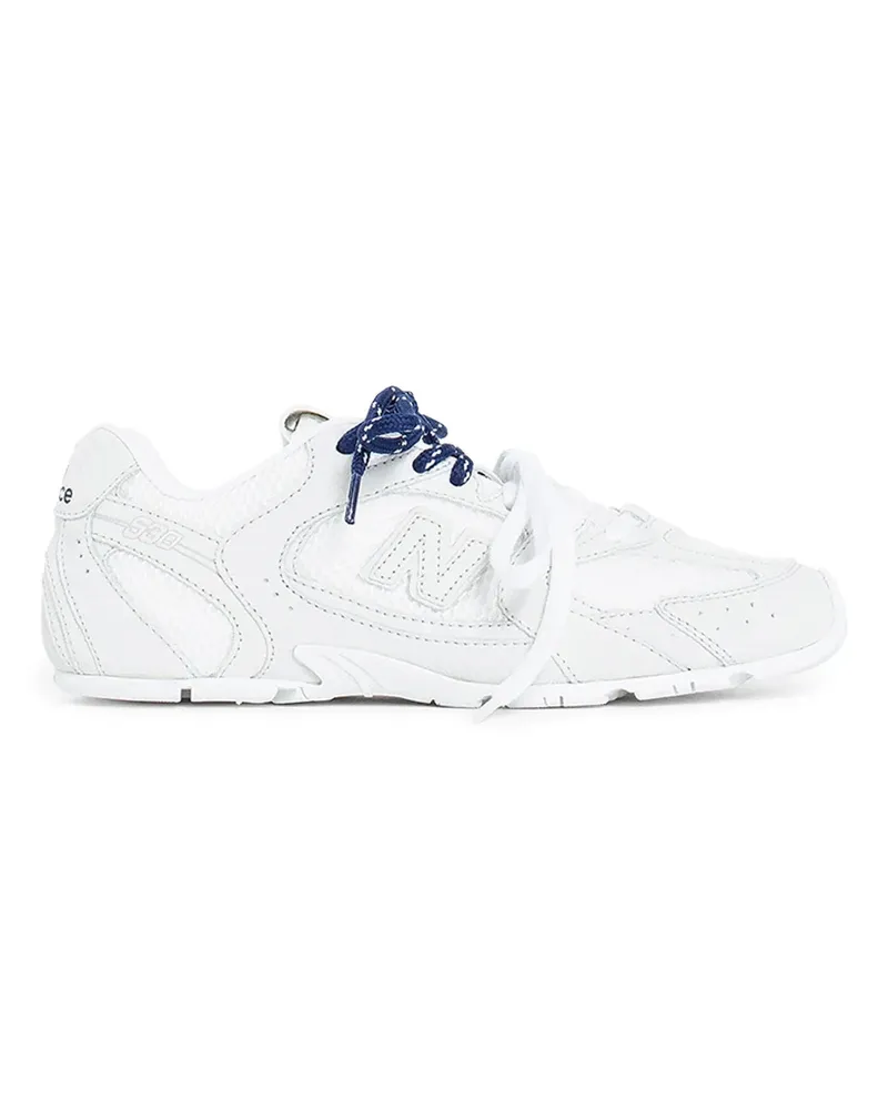 Miu Miu New Balance collaboration 530 SL in suede and mesh White