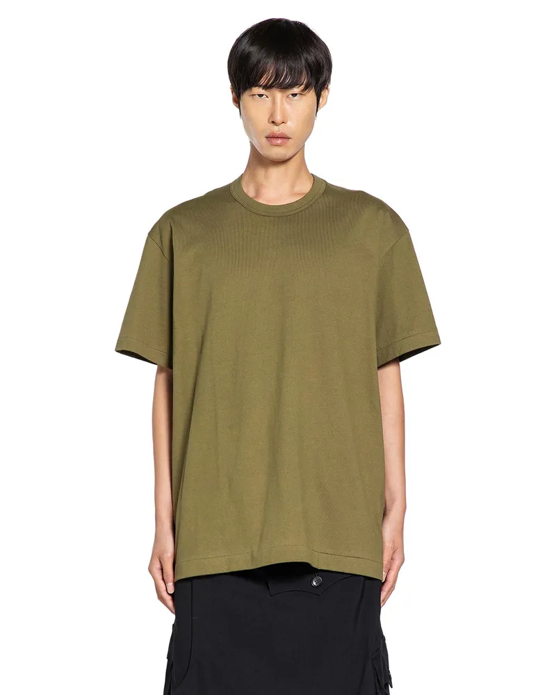 Comme des Garçons T-Shirt in Cotton Jersey Green