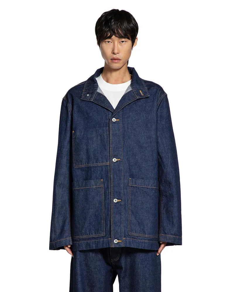 Studio Nicholson Giacca di jeans Blue