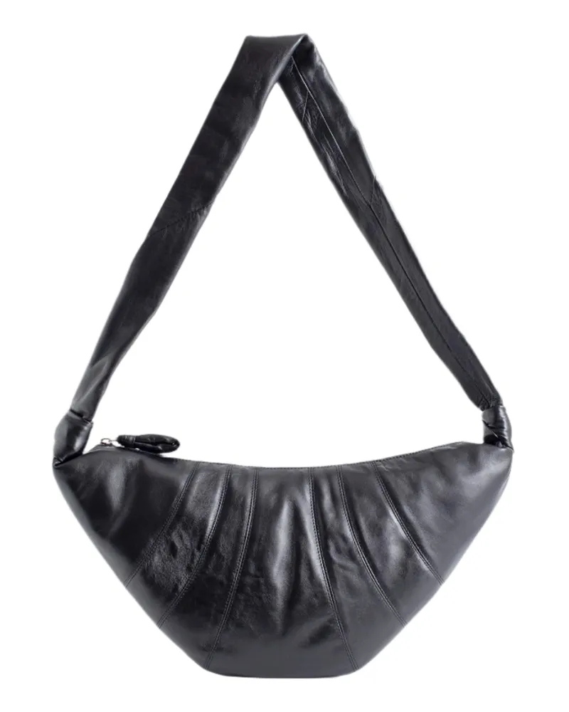 Christophe Lemaire Medium Croissant Bag Black