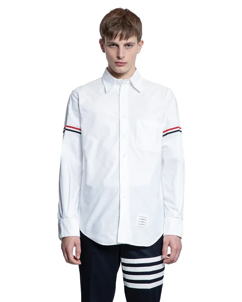 Thom Browne MAN WHITE SHIRTS White