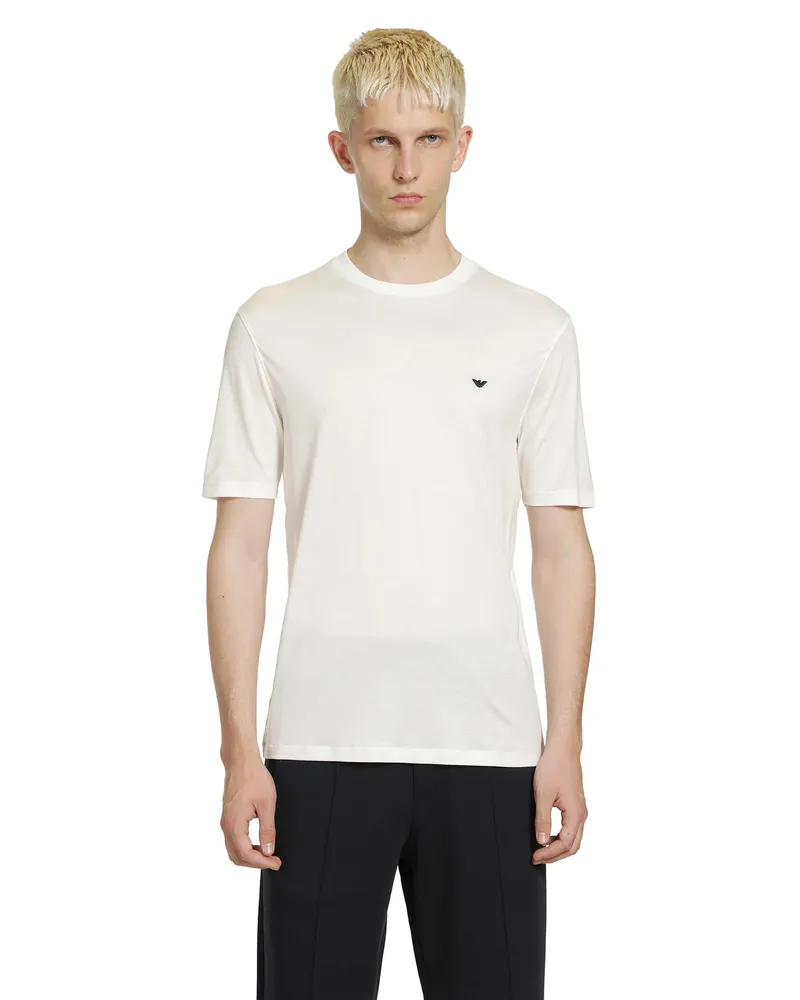 Emporio Armani Cotton Blend T-shirt White