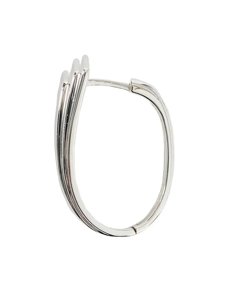 Kinraden Orecchino sinistro simmetrico Silver