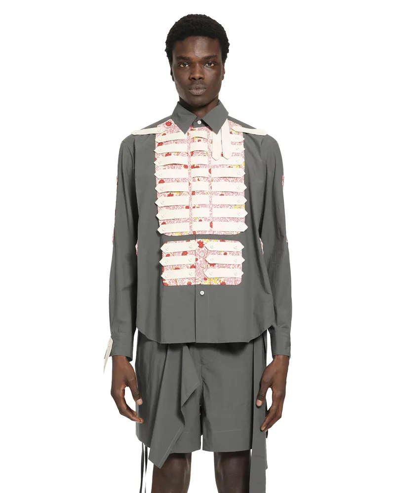 Craig Green Multi Tab Shirt Grey