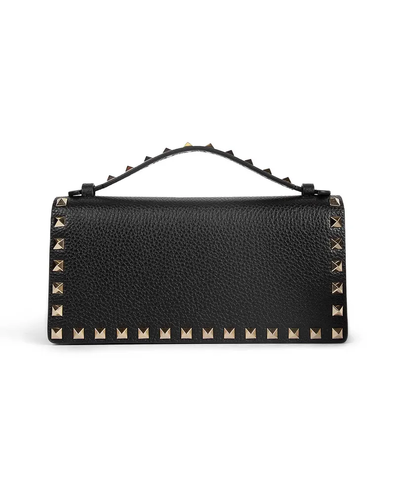 Valentino Garavani Rockstud Chain Wallet Black