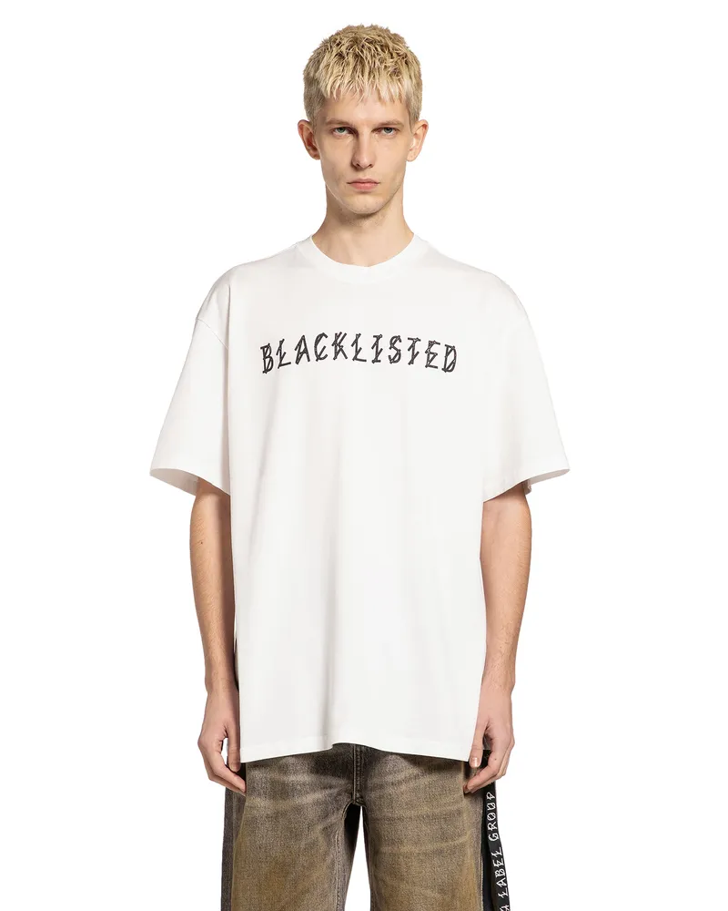 44 LABEL GROUP Blacklisted T-Shirt White