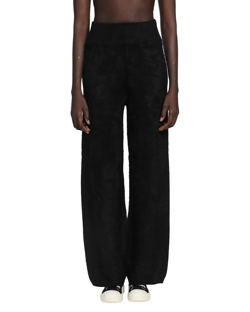 THOM KROM Brushed Soft Cashmere Trousers Black