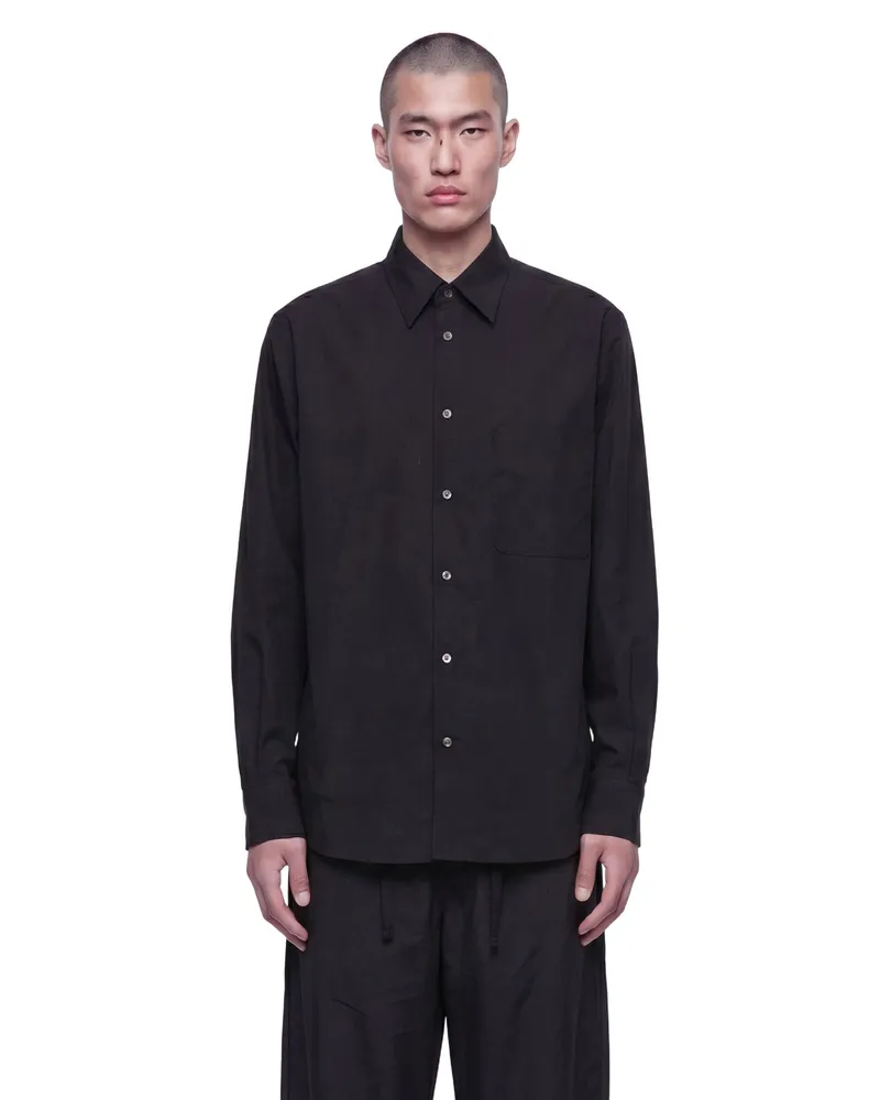 Christophe Lemaire Regular Shirt Black