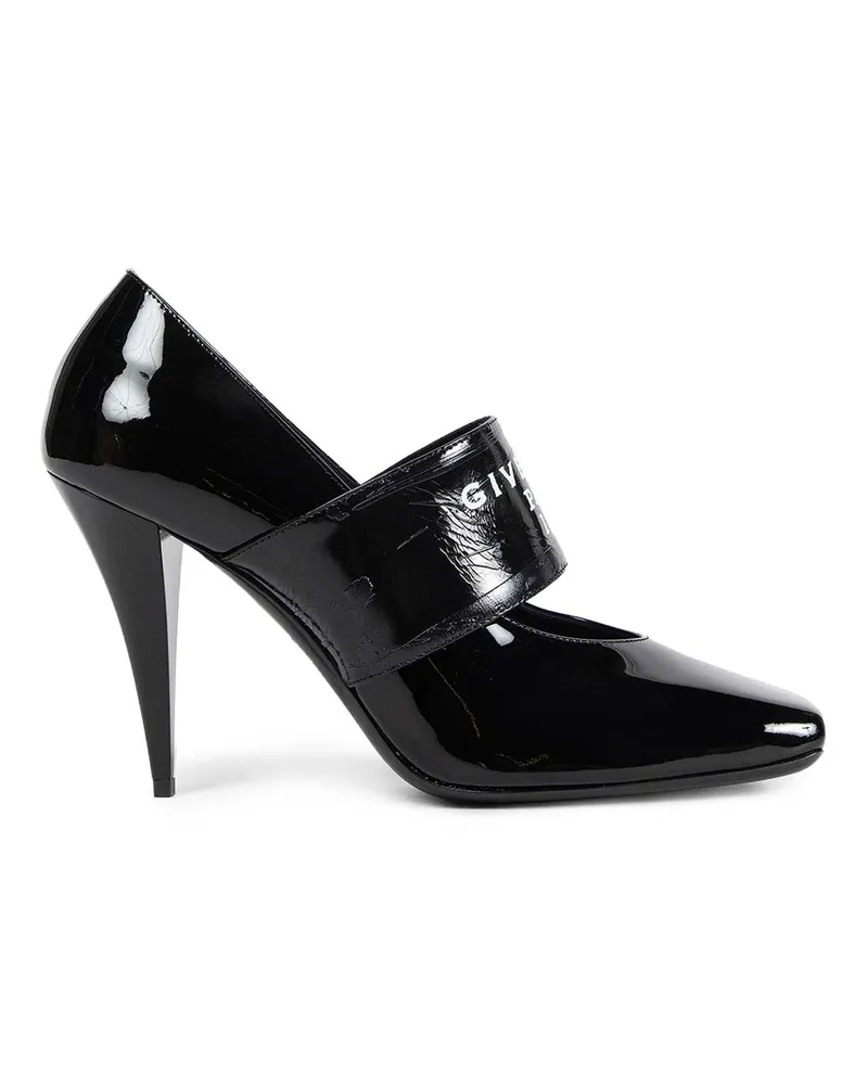 Givenchy Sliced Square Tape Pumps Black