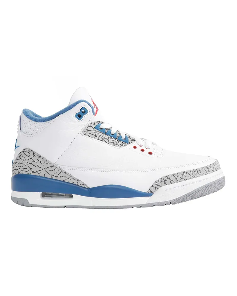 Nike Air Jordan 3 True Blue Sneakers White